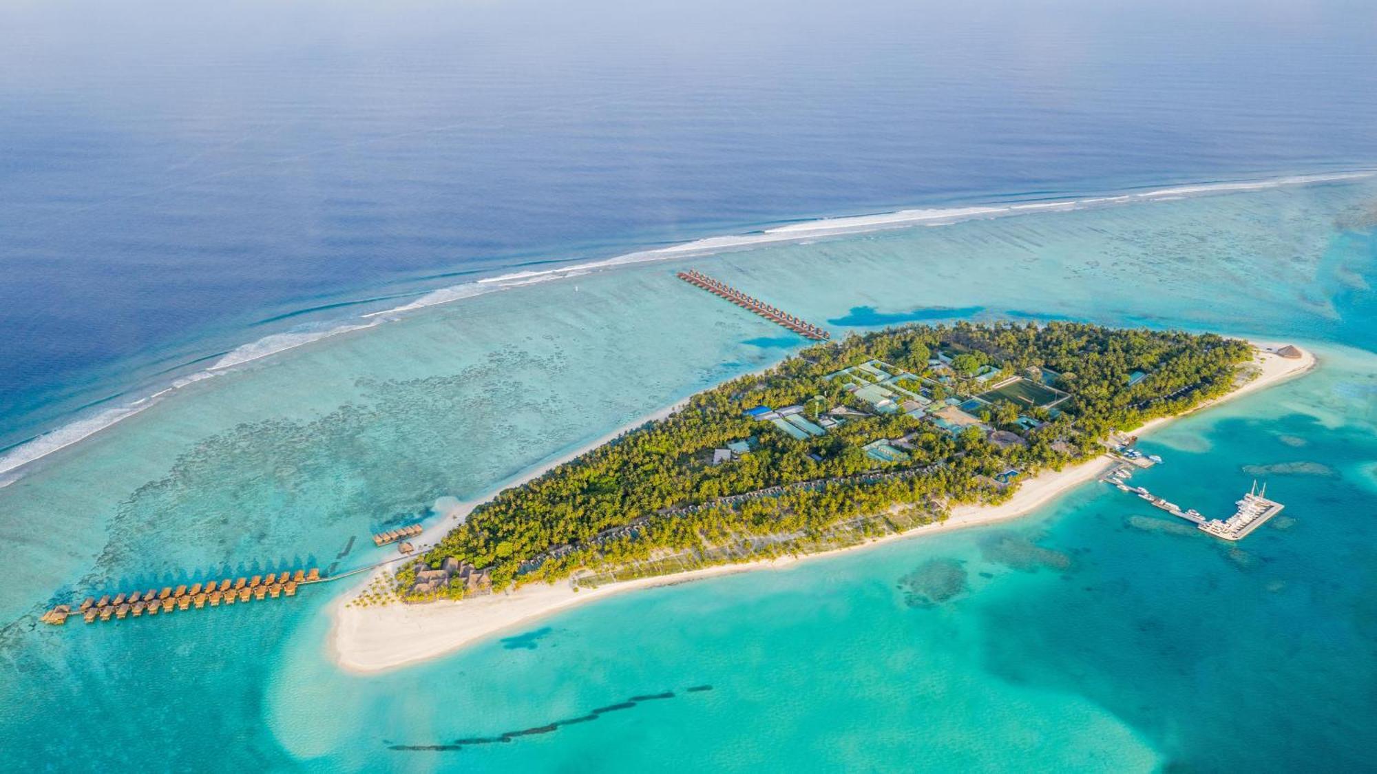 Meeru Maldives Resort Island Dhiffushi Esterno foto The resort island of Thulhaadhoo