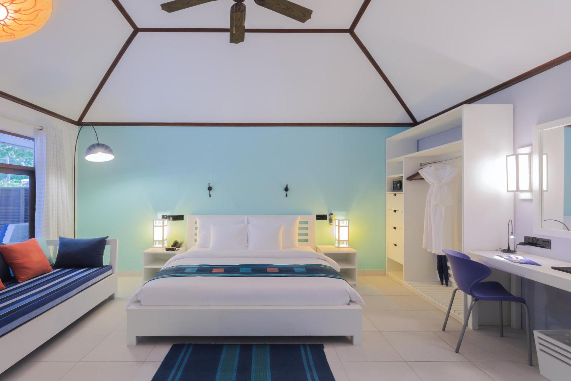 Meeru Maldives Resort Island Dhiffushi Camera foto Deluxe Beach Villa