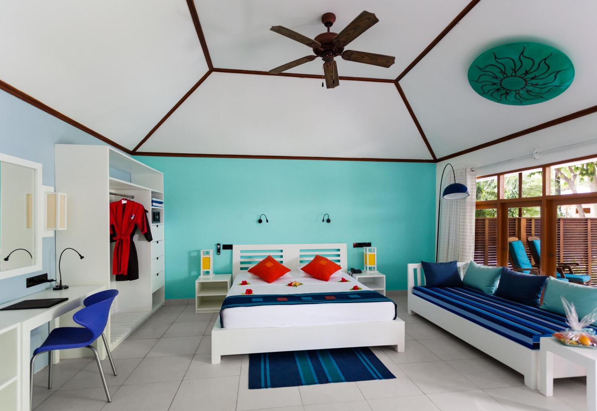 Meeru Maldives Resort Island Dhiffushi Camera foto Deluxe Beach Villa