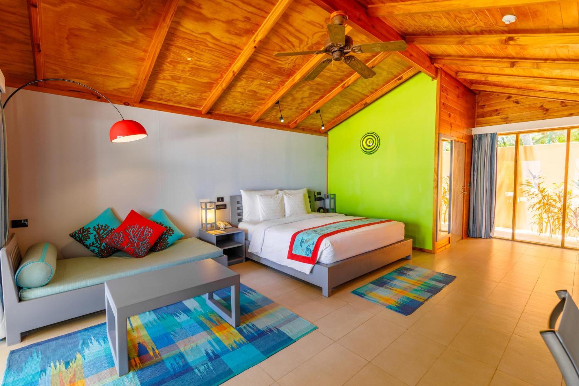 Meeru Maldives Resort Island Dhiffushi Camera foto Deluxe Beach Villa