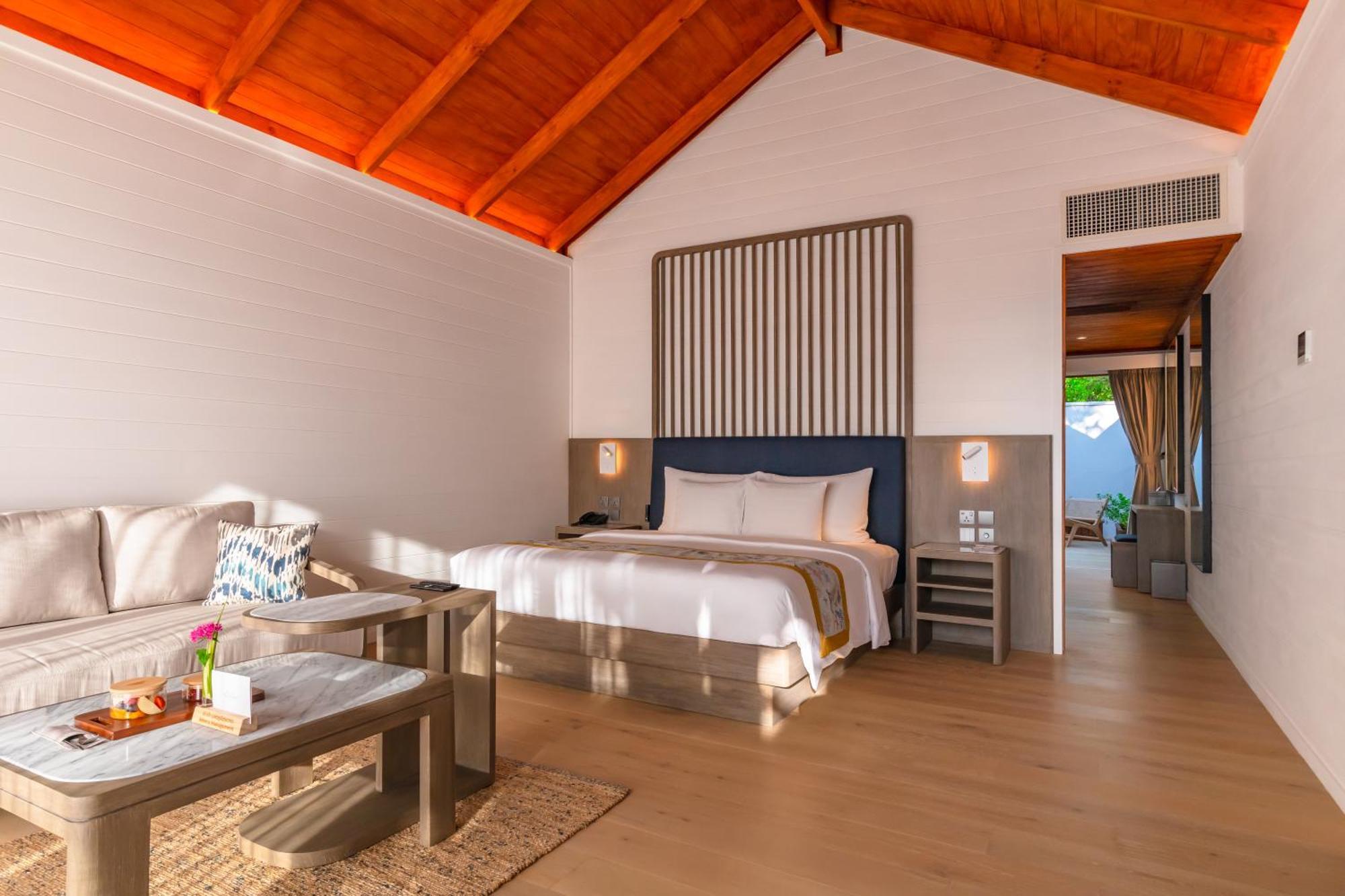 Meeru Maldives Resort Island Dhiffushi Esterno foto Deluxe Ocean View